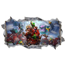 Vinilos adhesivos 3d minecraft